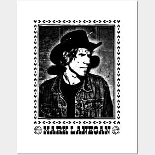 Mark Lanegan / Vintage Style Fan Artwork Posters and Art